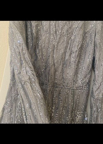 Abiye kalem elbise - Görsel 4