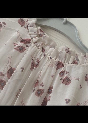 Şifon elbise - Görsel 4