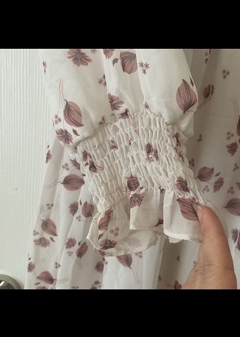 Şifon elbise - Görsel 5