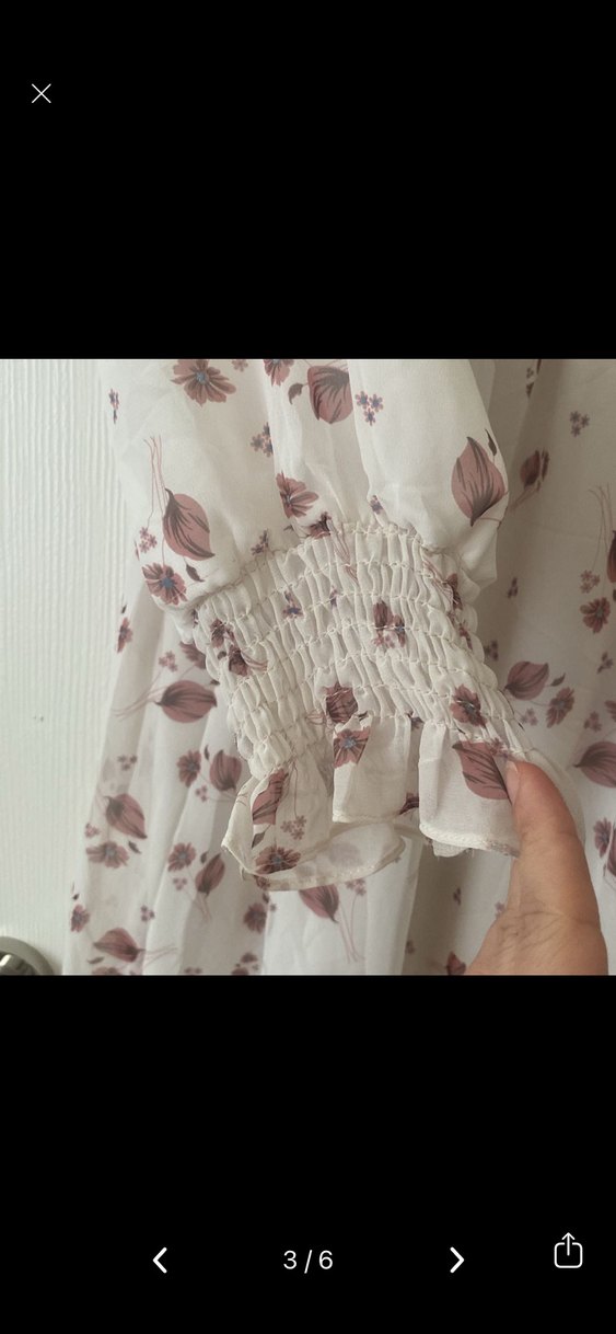 Şifon elbise - Görsel 5