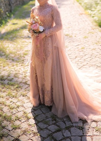 Nişan elbisesi özel dikim - Görsel 6