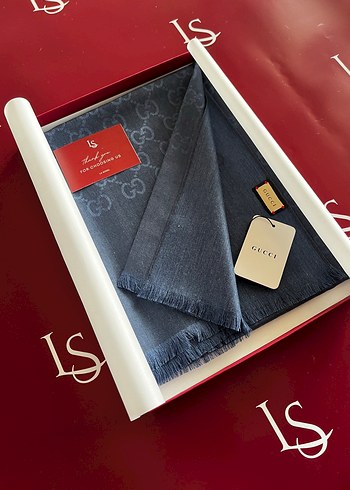 A kalite Gucci G Desenli kadın şal - Görsel 10