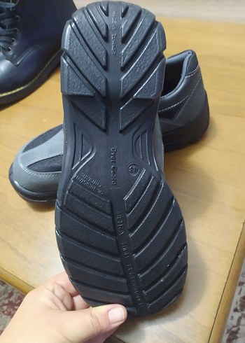 Gri Erkek Outdoor Ayakkabı Cırt Cırtlı - Görsel 4