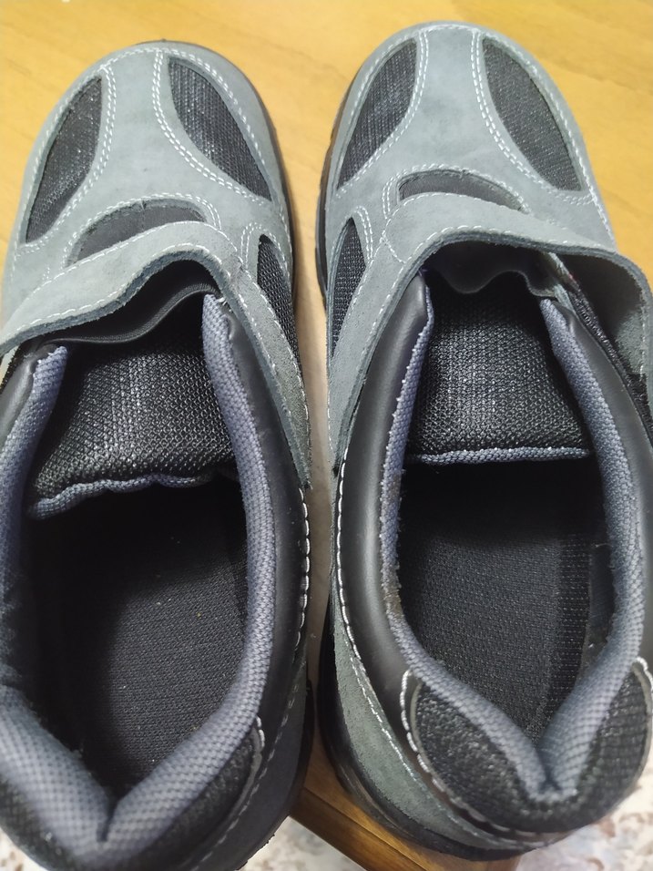 Gri Erkek Outdoor Ayakkabı Cırt Cırtlı - Görsel 5