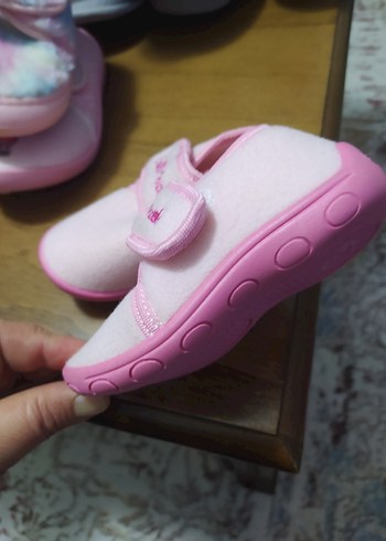 Kız Çocuk Pembe Sıcak Ev Terliği - Görsel 3