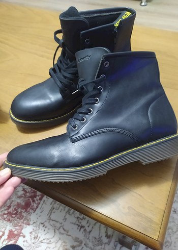 Kinetix Siyah Rugan Topuklu erkek Bot - Görsel 3