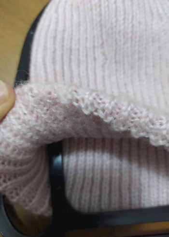 Lumberjack Bej Örgü Kadın Ber - Görsel 3