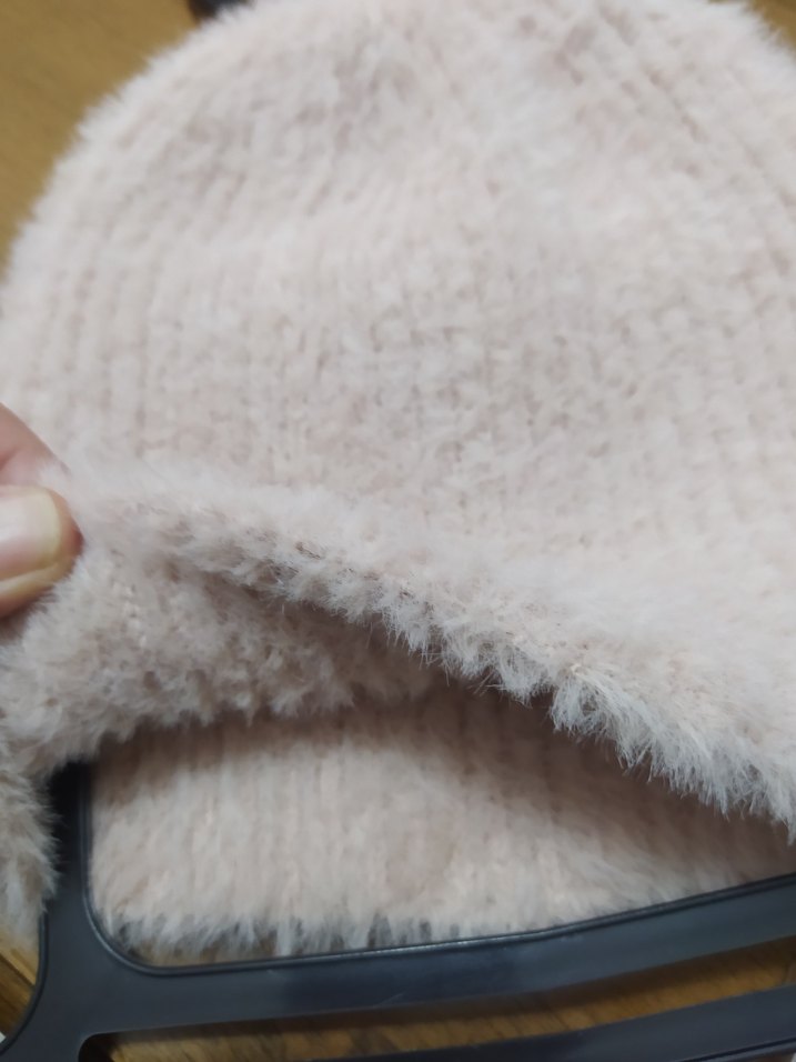 Lumberjack Krem Renk Peluş Detaylı Kadın Bere - Görsel 4