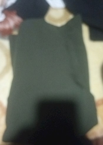 Düğmeli Haki Hamile Ceket - Görsel 4