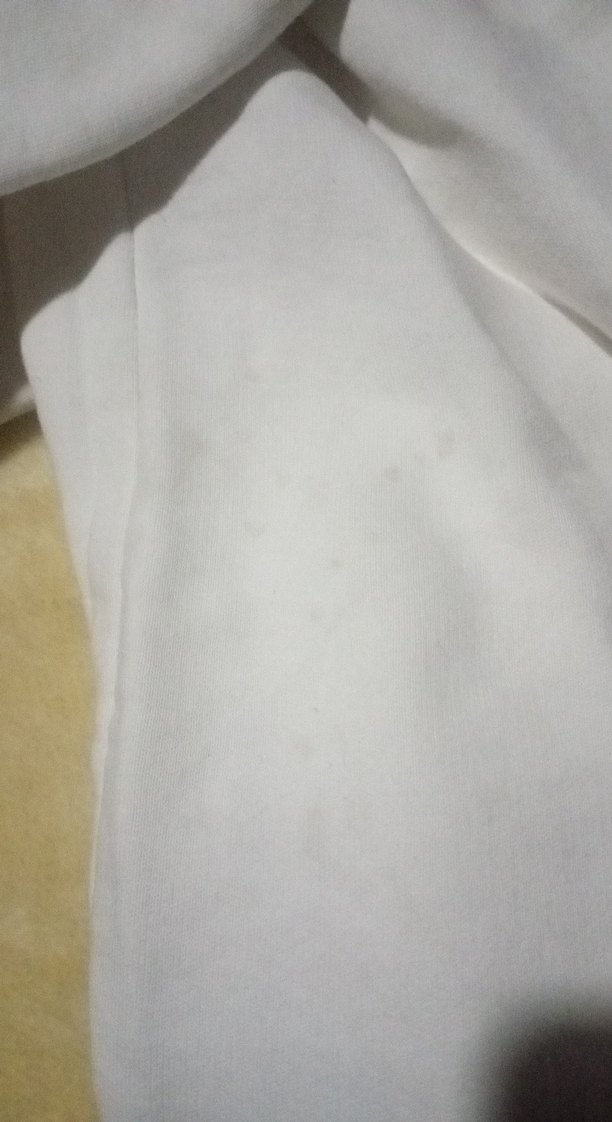 Beyaz Kadın Salaş Midi Eşofman - Görsel 5