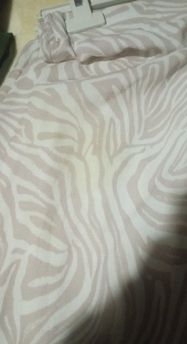 Bohem Zebra Desenli Uzun Kadın Etek - Görsel 4