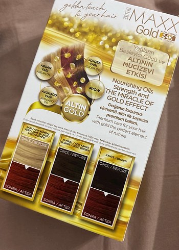 Maxx Deluxe Saç Boyası 8.45 Tarçın Bakır 50ml - Görsel 2