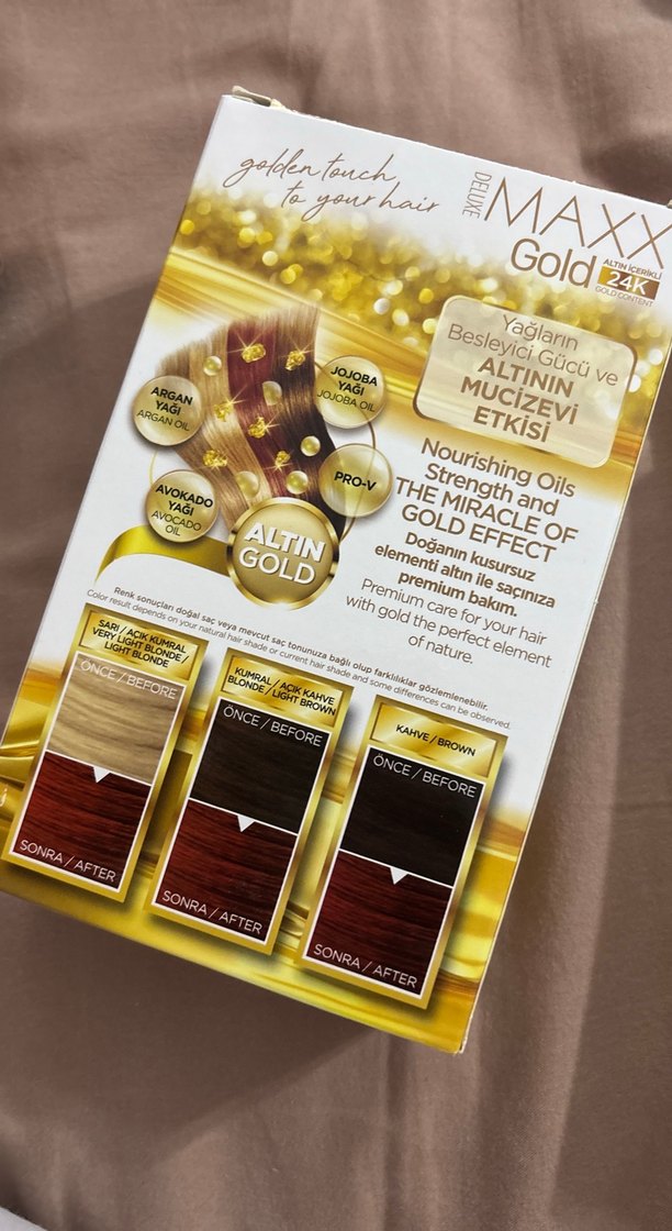 Maxx Deluxe Saç Boyası 8.45 Tarçın Bakır 50ml - Görsel 2