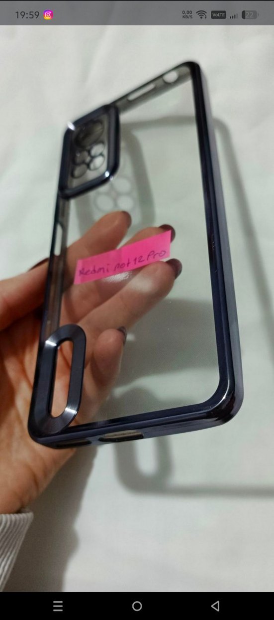 Redmi not 12 pro telefon kilifi - Görsel 2