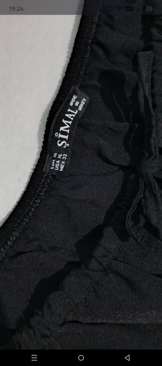 Siyah Mini Kadın Elbise - Görsel 5