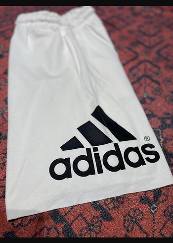 Adidas Erkek Beyaz Rahat Şort - Görsel 2