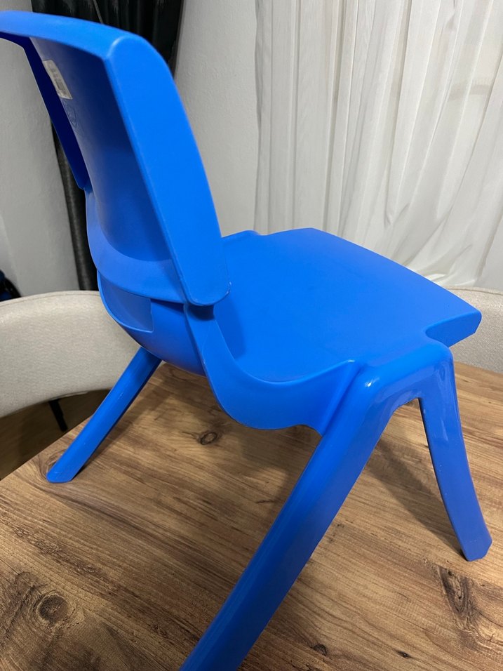 Koyu Mavi Çocuk Sandalyesi - Görsel 4