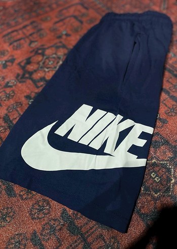 Nike Erkek Loose Fit Koyu Mavi Şort - Görsel 2
