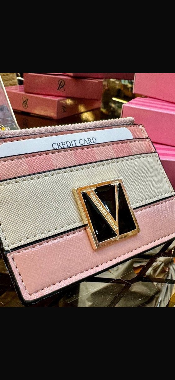 Pembe Deri Kadın Bohem Cüzdan - Görsel 2