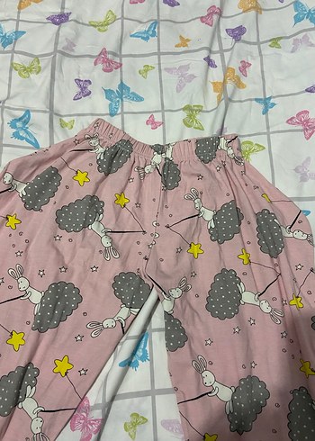 Kız Çocuk Pembe Baskılı - Görsel 2