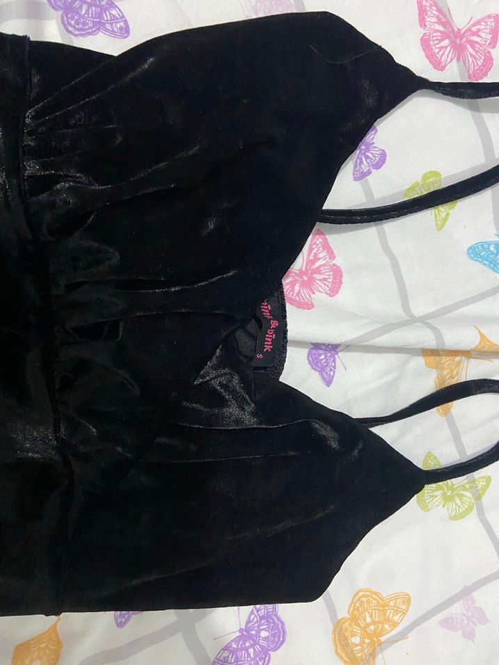 Kadın kadife mini elbise - Görsel 3