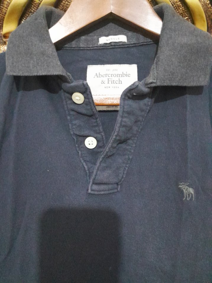 Abercrombie&FitchSiyah  Erkek Polo Tişört - Görsel 2