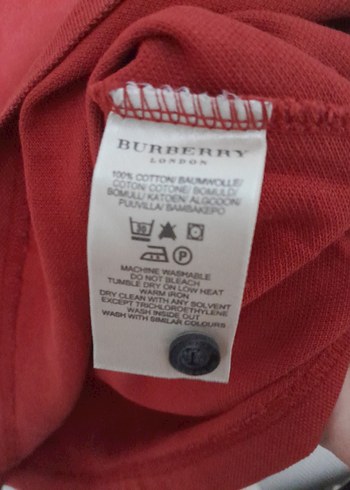 Burberry Düğmeli Pamuklu Erkek Polo Tişört - Görsel 3