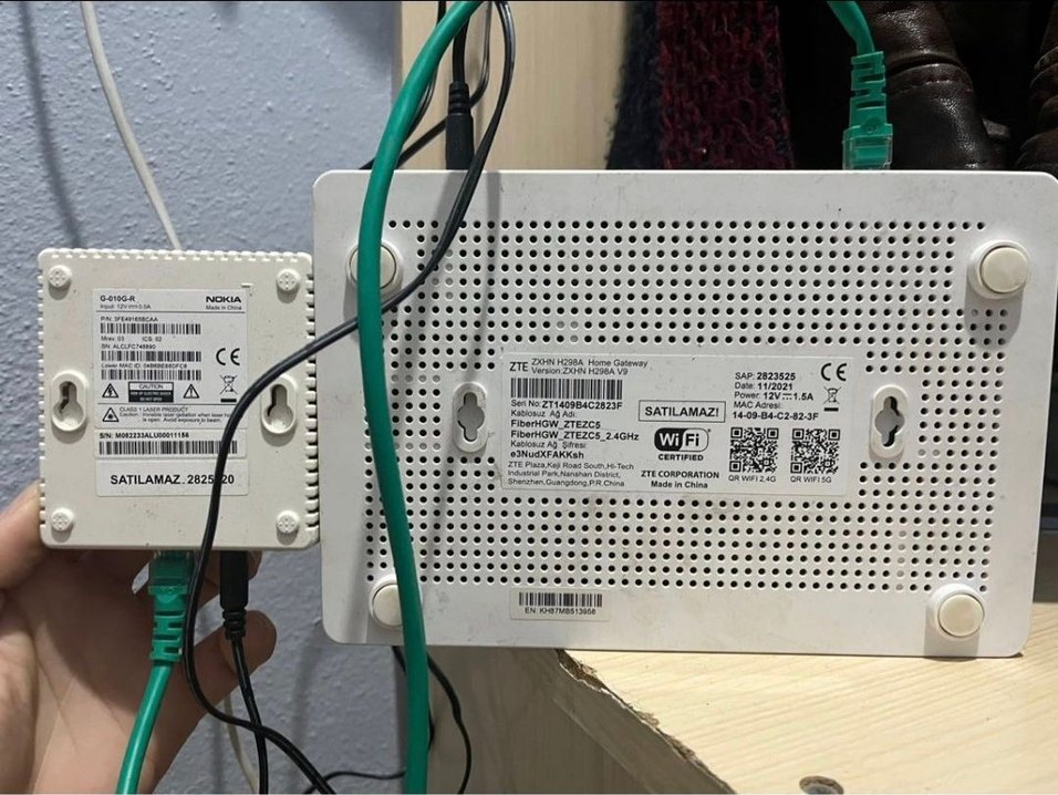 Turk Telekom Beyaz Modem ve Cihaz - Görsel 2