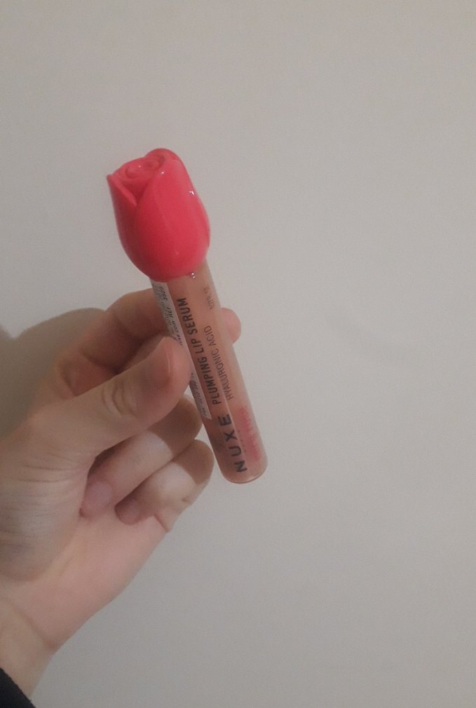 Pastel Pembe Dudak Parlatıcısı Gül Şeklinde - Görsel 2