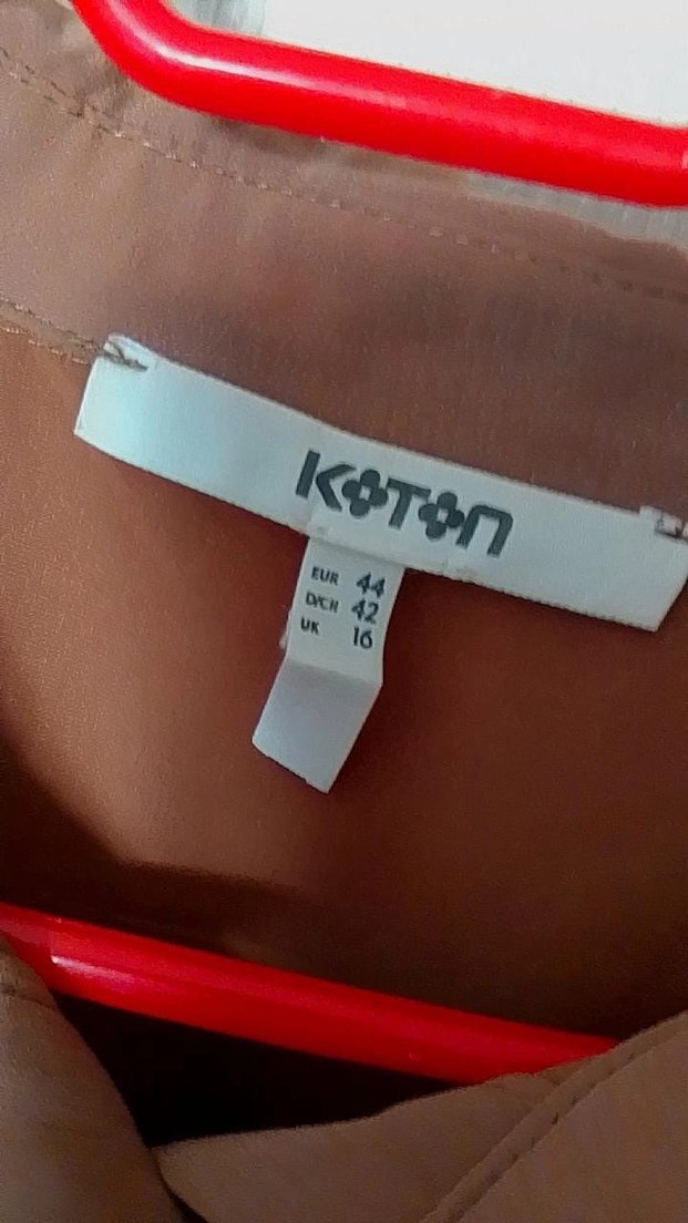 Bej Kemerli Uzun Kadın Elbise - Görsel 2