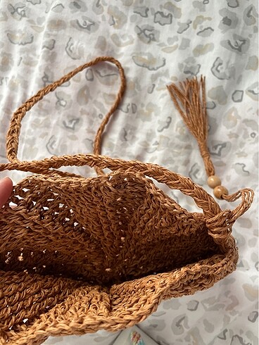 Stradivarius Hasır çanta