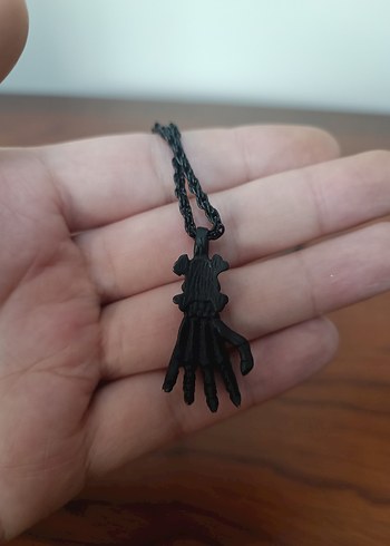 Altın Renkli Gotik Erkek Kolye - Görsel 5