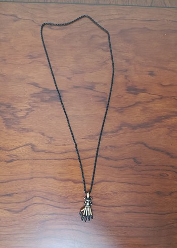 Altın Renkli Gotik Erkek Kolye - Görsel 4