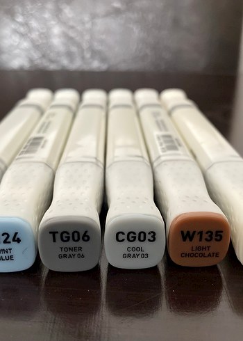 Pastel Renkli ALPHA Fosforlu Kalem Seti - Görsel 2