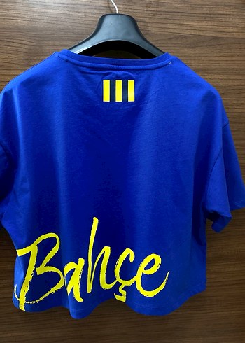 Mavi Kadın Kısa Kollu Tişört Velcro Detaylı - Görsel 2