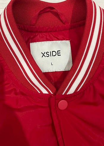 Kırmızı Baskılı Spor Kadın Ceket - Görsel 4