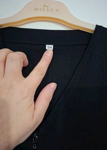 Fermuarlı Ferace - Görsel 3