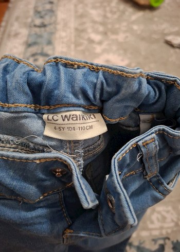 4-5yaş kız çocuk kot pantolon - Görsel 3