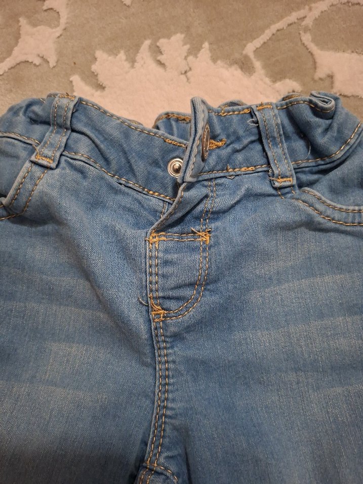 4-5yaş kız çocuk kot pantolon - Görsel 4