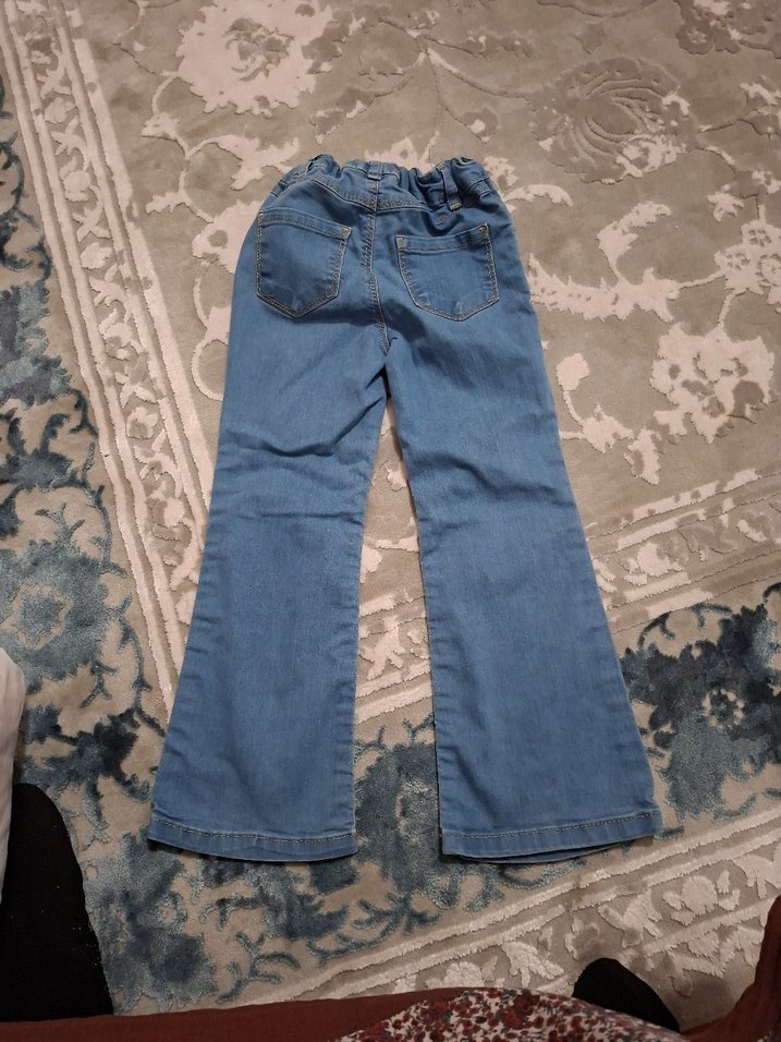 4-5yaş kız çocuk kot pantolon - Görsel 2