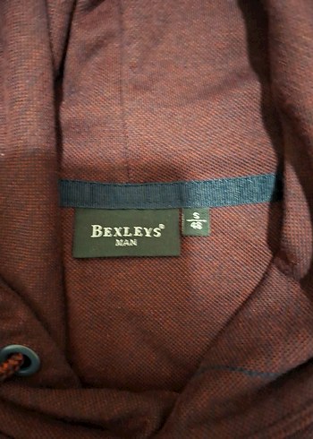 Bordo Kapüşonlu Sweatshirt - Görsel 6