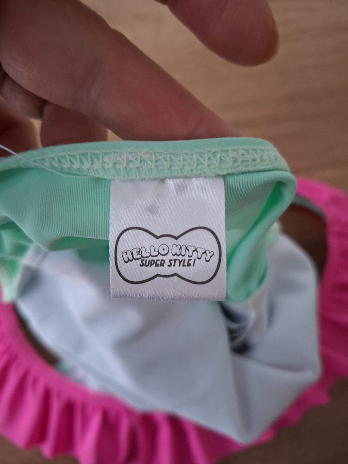 Kız Çocuk Hello Kitty Desenli Mayo - Görsel 4