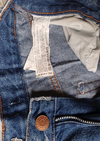 Pull Bear yırtık jean - Görsel 5