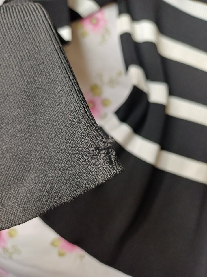 Çizgili bluz - Görsel 4