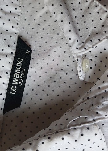 puantiyeli gömlek - Görsel 3