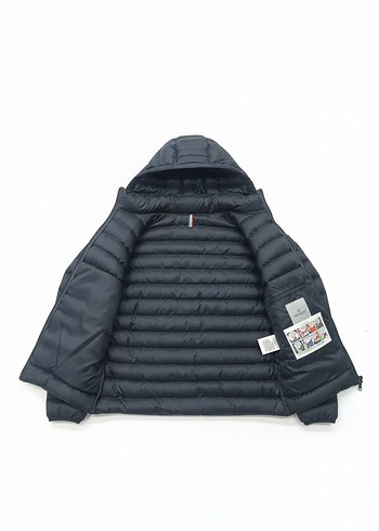 Erkek Lacivert Kapüşonlu Şişme Yelek - Görsel 3