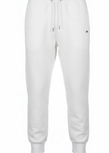 Beyaz Erkek Rahat Kesim Spor Eşofman - Görsel 3