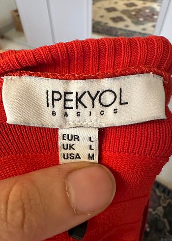 İpekyol Renk Bloklu V Yakalı Kadın Triko - Görsel 3