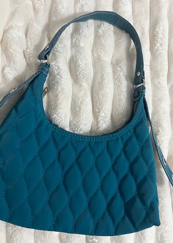 Petrol mavisi baget çanta - Görsel 3