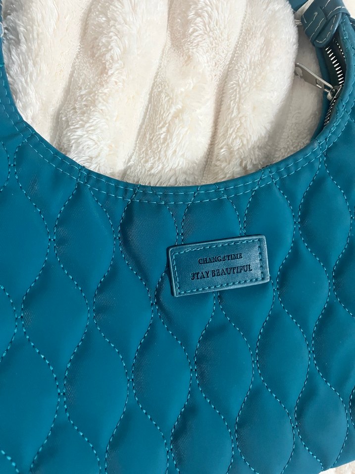 Petrol mavisi baget çanta - Görsel 2